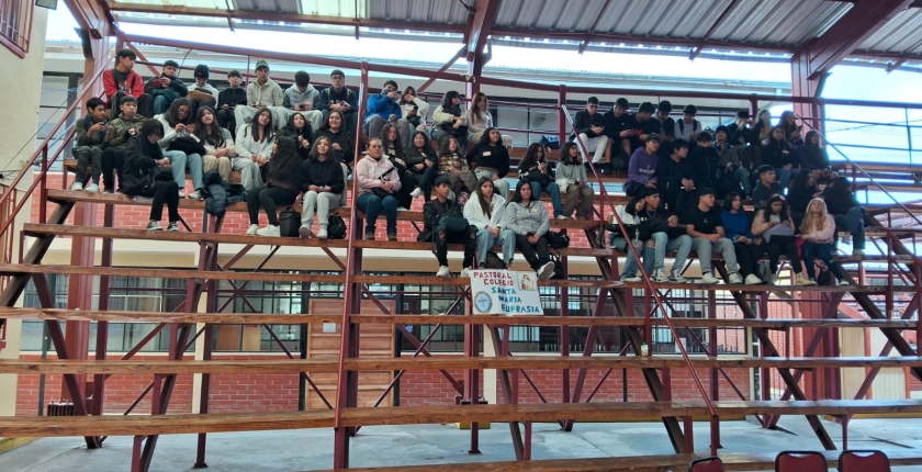 Alumnos y alumnas del Colegio Santa María Eufrasia de Ovalle son protagonistas del “After de Pentecostés”